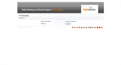 Desktop Screenshot of portal.fastviewer.com